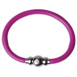Спортивный силиконовый браслет ПроСпорт цвет розовый ProSport bracelet Fuchsia Pink