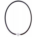 Спортивное ожерелье из силикона ПроСпорт черное ProSport necklace Black